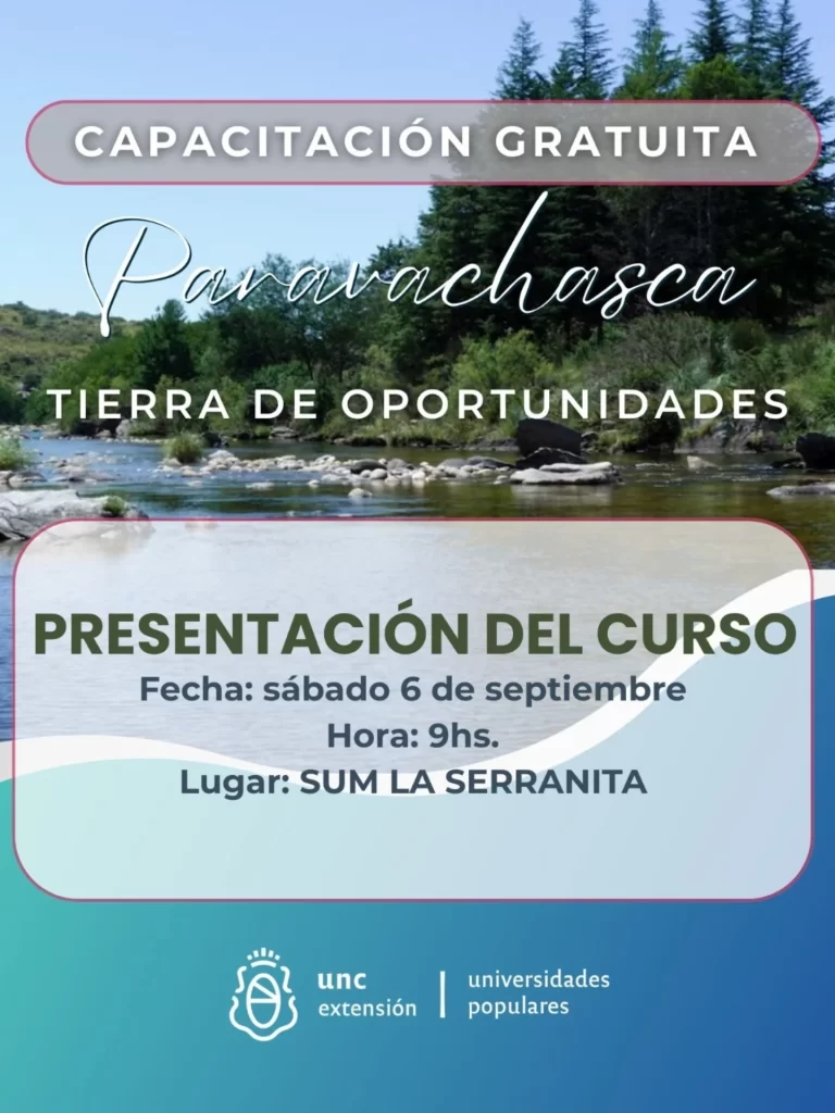 Paravachasca, tierra de oportunidades